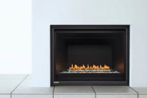 Montigo HL38 Gas Fireplace Modern Residential Fireplace single-sided_