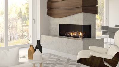 Chicago Corner 40 RE Gas Fireplace