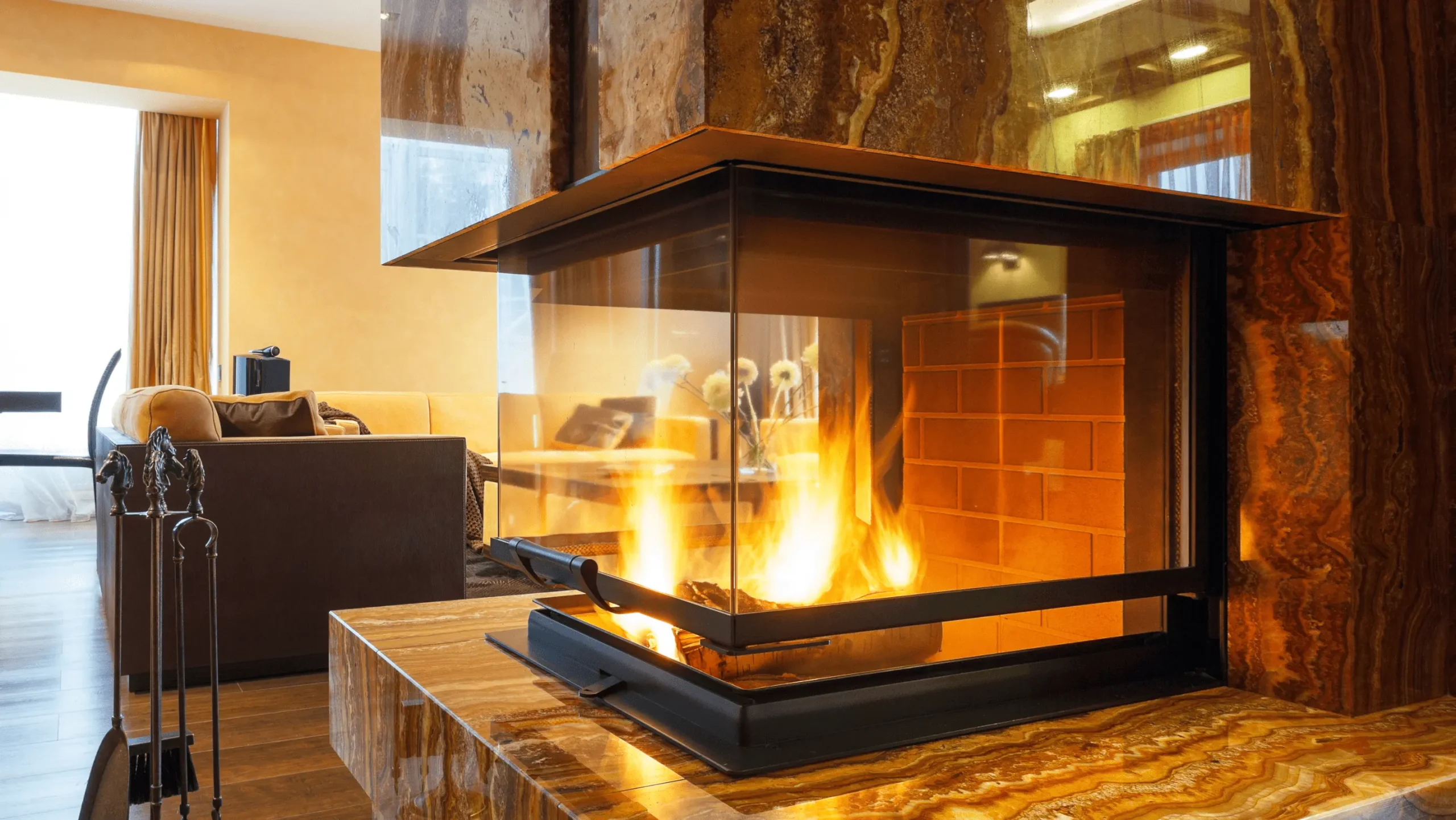 Image of Fireplace in a Toronto Home